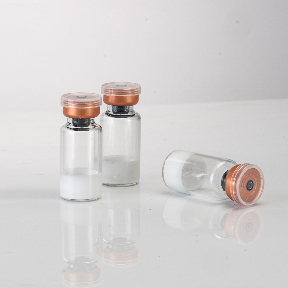 Transparent soft rubber rose gold lid botulinum toxin 3ml - Image 2